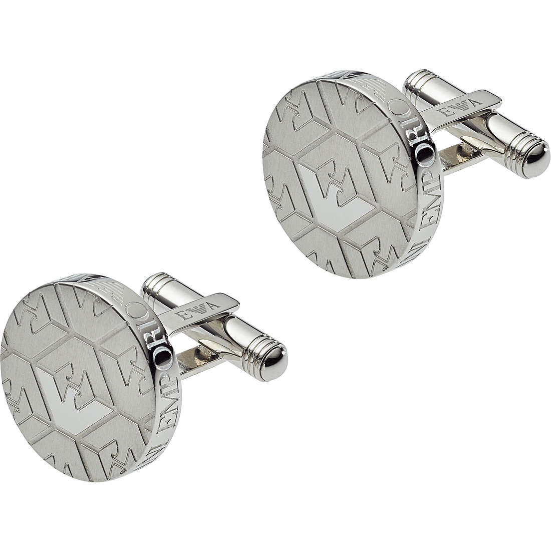 Jewelry: Cufflinks Emporio Armani man EGS2603040 in stainless steel