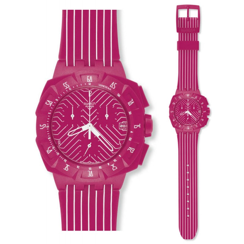 Swatch Plastic - Chrono Plastic ASUIZ401 SUIZ401 To The Top Strap