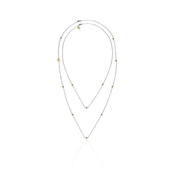 Jewelry Double Necklace Breil TJ2621 in IP Light Gold steel