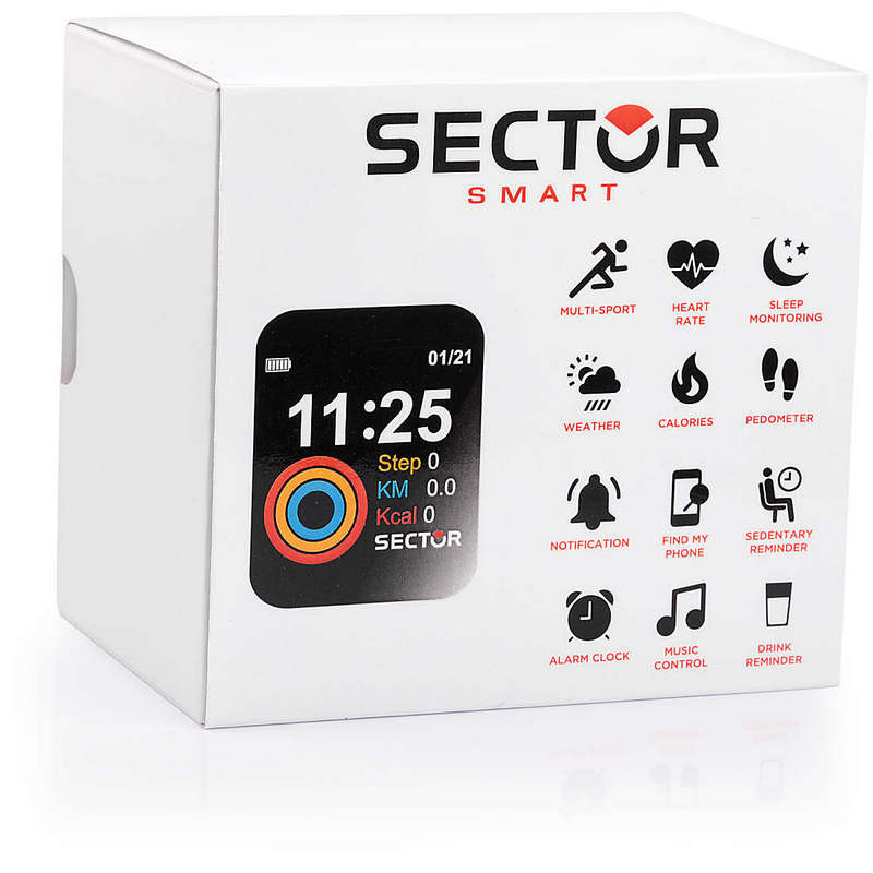 orologio Smartwatch uomo Sector S-03 Smart R3253282004 Smartwatches Sector