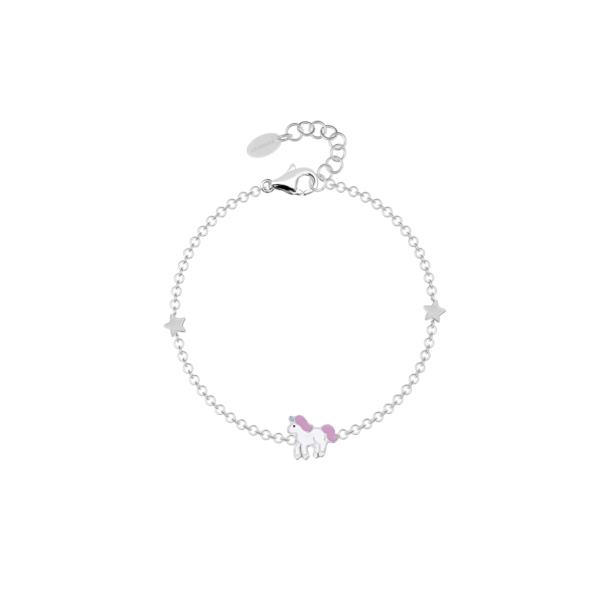 Jewelry: Unicorn bracelet Mabina girl 533397 Silver 925