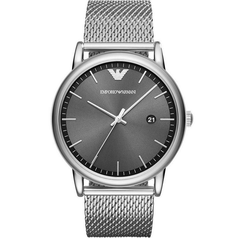 Armani watch outlet metal strap