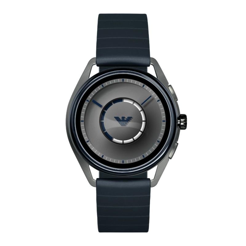 Watches: Watch Emporio Armani Smartwatch man analog silicone strap model  ART5008