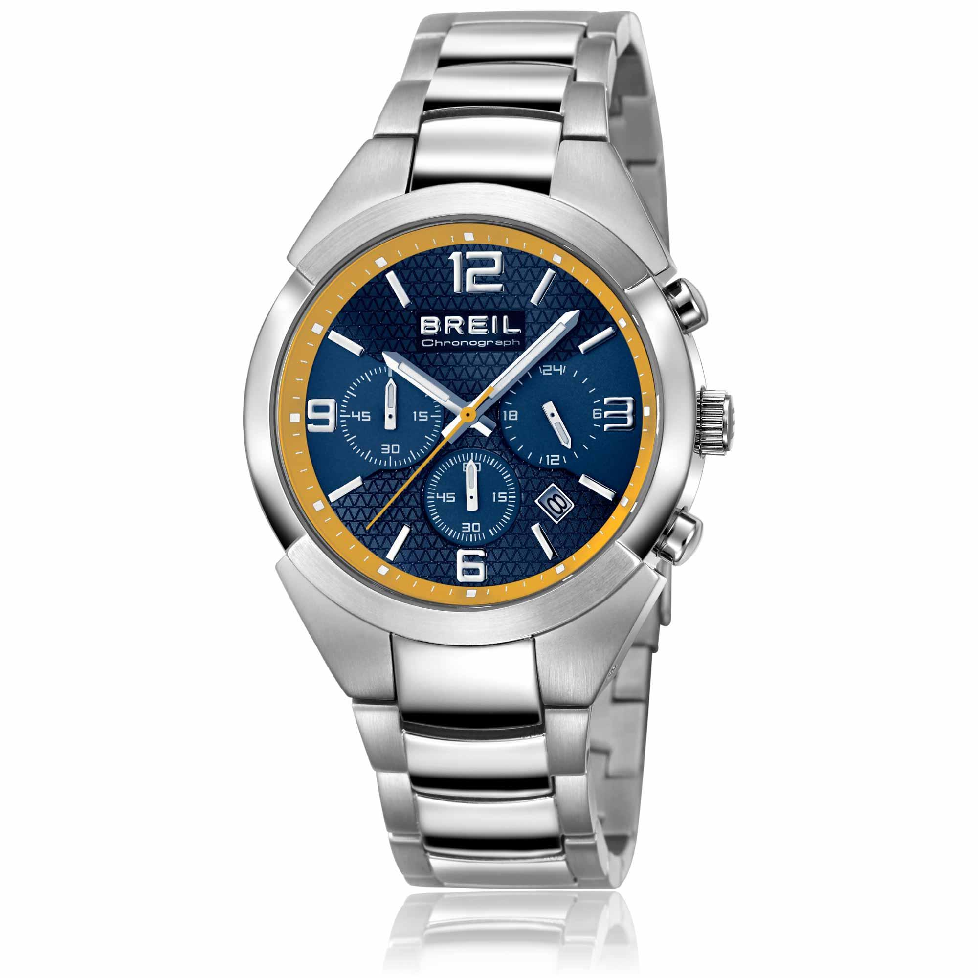 Watches Breil Chronograph Watch Man analog steel strap Gap