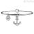 Kidult bracelet 731075 stainless steel 316L pendant with crystal and Symbols collection