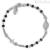 Bracciale Amen unisex BROBG3 in Argento 925 con cristalli grigi