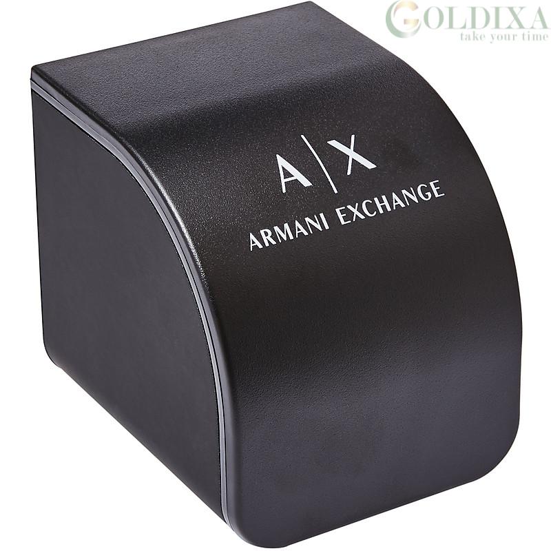 Emporio steel AX2611 strap Watch Chronograph Armani Drexler Exchange Watches: steel analog man