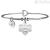 Bracciale Kidult 731082 ciondolo Ape in acciaio 316L con cristalli collezione Animal Planet