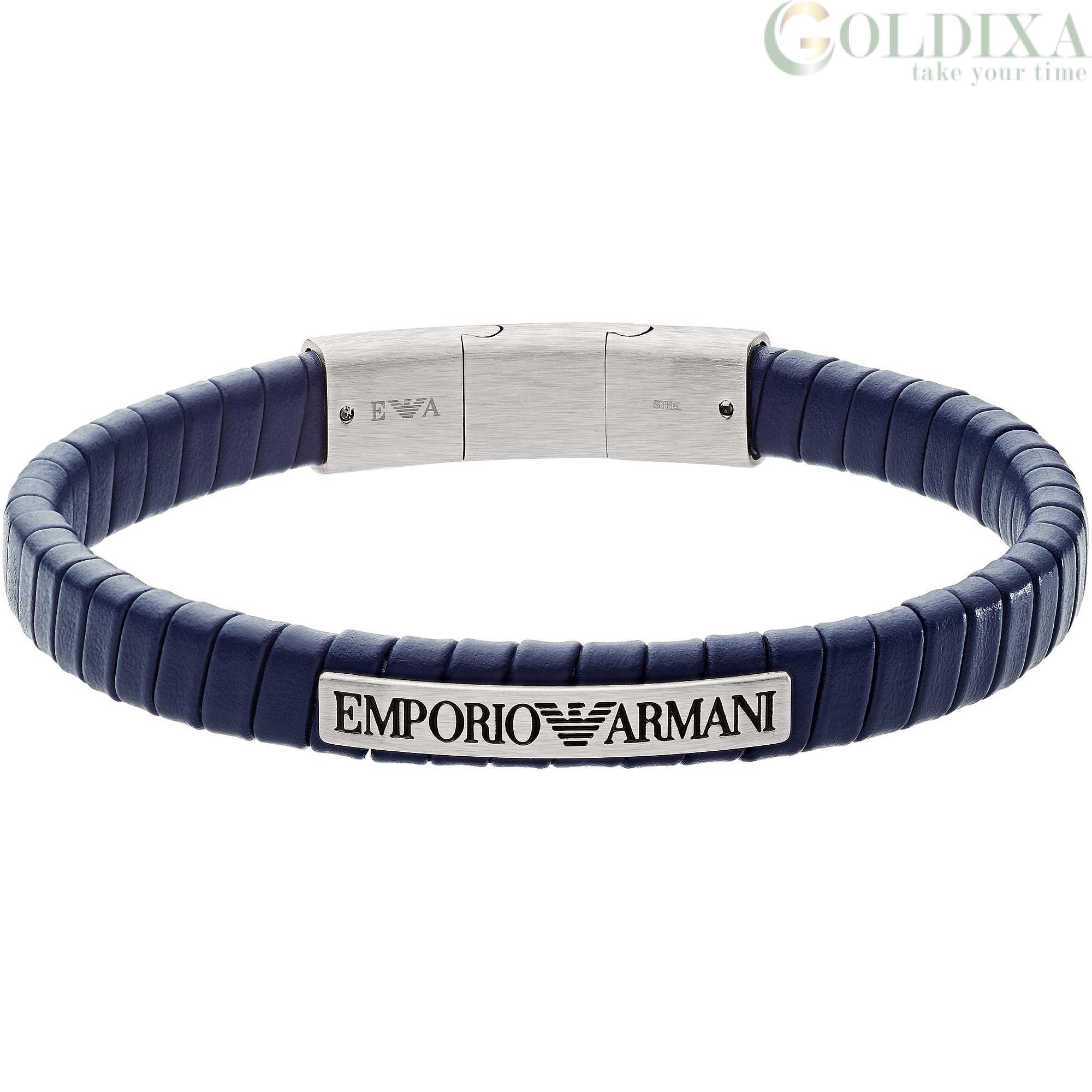 emporio armani mens bracelet sale