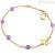 Roberto Giannotti Bracelet NKT188GV Yellow Gold Angeli collection