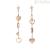 Orecchini Brosway BAH24 acciaio 316L con Swarovski collezione Chant