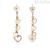 Orecchini Brosway BAH25 acciaio 316L con Swarovski collezione Chant