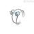 Anello Brosway BFF144B ottone collezione Affinity