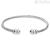 Bracciale bangle Stroili donna 1668797 acciaio collezione Lady Code