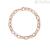 Bracciale maglie ovali donna Mabina 533445-M Argento 925 con zirconi