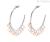 Stroli Super Chic Wow women's hoop earrings 1673323 hearts and stars