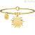 Bracciale Kidult Sole 731659 acciaio PVD Oro collezione Symbols