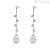 Brosway pierced earrings Tailor BIL21 steel with crystals