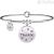 Bracciale Kidult Thankful donna 731892 acciaio con cristalli Love