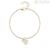 Golden heart bracelet Mabina woman 533450 Silver 925