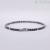 Bracciale Tennis uomo Mabina Argento 925 con zirconi neri 533437-S