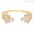 Stroili gold bangle bracelet 1669071 metal with crystals