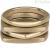 Breil Tetra woman ring satin steel tj3024.