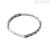 Men's white ceramic bracelet and zircons 4UBR4122 4 US Cesare Paciotti steel