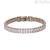 Bracciale donna Stroili strass metallo rosato 1665954 romantic shine