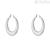 Stroili women's steel circle earrings 1511853 lady code