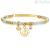 Chakra Brosway rigid woman bracelet in gilded 316L steel BHKL30