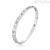 Bracciale donna rigido Brosway BWY21 WITHYOU acciaio con cristalli