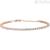 Bracciale Tennis rosato Mabina Argento 533286 con zirconi