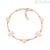 Bracciale donna Amen Bombolini rosato cuori e bambini BRCACUBIFER Argento 925