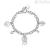 Bracciale donna acchiappasogni stella cuore cristalli Acciaio 316L Brosway Chakra BHKB117