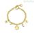 Bracciale donna mondo Acciaio 316L dorato Brosway Chakra BHKB119