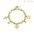 Bracciale donna cuore Acciaio 316L dorato Brosway Chakra BHKB120