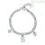 Bracciale donna doppio filo lucchetto smalto turchese Acciaio 316L Brosway Chant BAH65