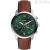 Fossil men's chronograph watch Neutra Chrono FS5902 leather strap