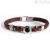 Bracciale uomo Zancan pelle marrone con onice ESB035-MA Be1