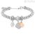 Stroili Lady Chic steel heart bracelet and crystals 1674553