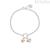 Bracciale donna Stroili Lady Chic acciaio con cuori e cristalli 1680345