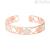 Bracciale bangle cuori donna Stroili ottone rosato 1673294