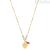 Brosway Chakra BHKN076 Coral and Shell Gold Steel Woman Necklace