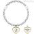 Bracciale Kidult donna Welcome baby cuore acciaio 732009 Special Moments