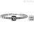 Kidult men's bracelet 18th Special Moments striped cylinders 732062