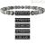 Kidult man bracelet Gray stones family 732047