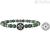 Kidult bracelet man Turtle steel and green jade 732054 Animal Planet