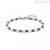 Bracciale uomo acciaio con sfere in sodalite Nomination Instinct Stone 027920/034