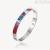 Brosway With You woman rigid bracelet geometric pattern multicolor enamel Steel BWY49